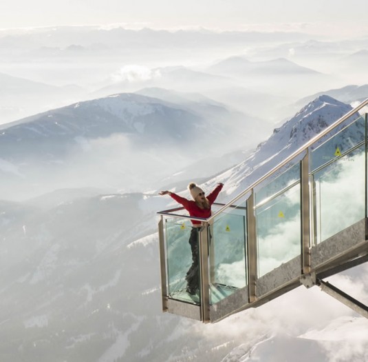 Treppe ins Nichts am Dachstein © David McConaghy