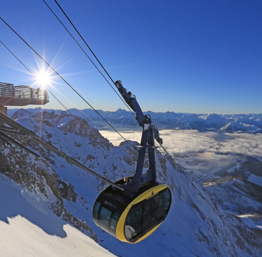 Gondelbahn auf den Dachstein