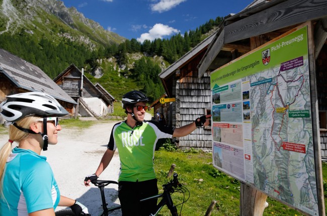 Biken im Gebirge © Schladming-Dachstein