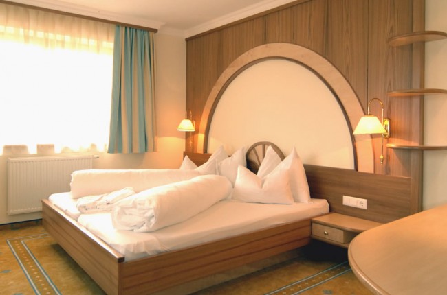 Schlafzimmer der Traumsuite im Hotel Neuwirt