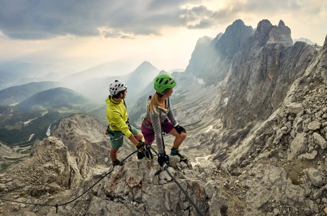 Klettersteig in Ramsau am Dachstein © Peter Burgstaller